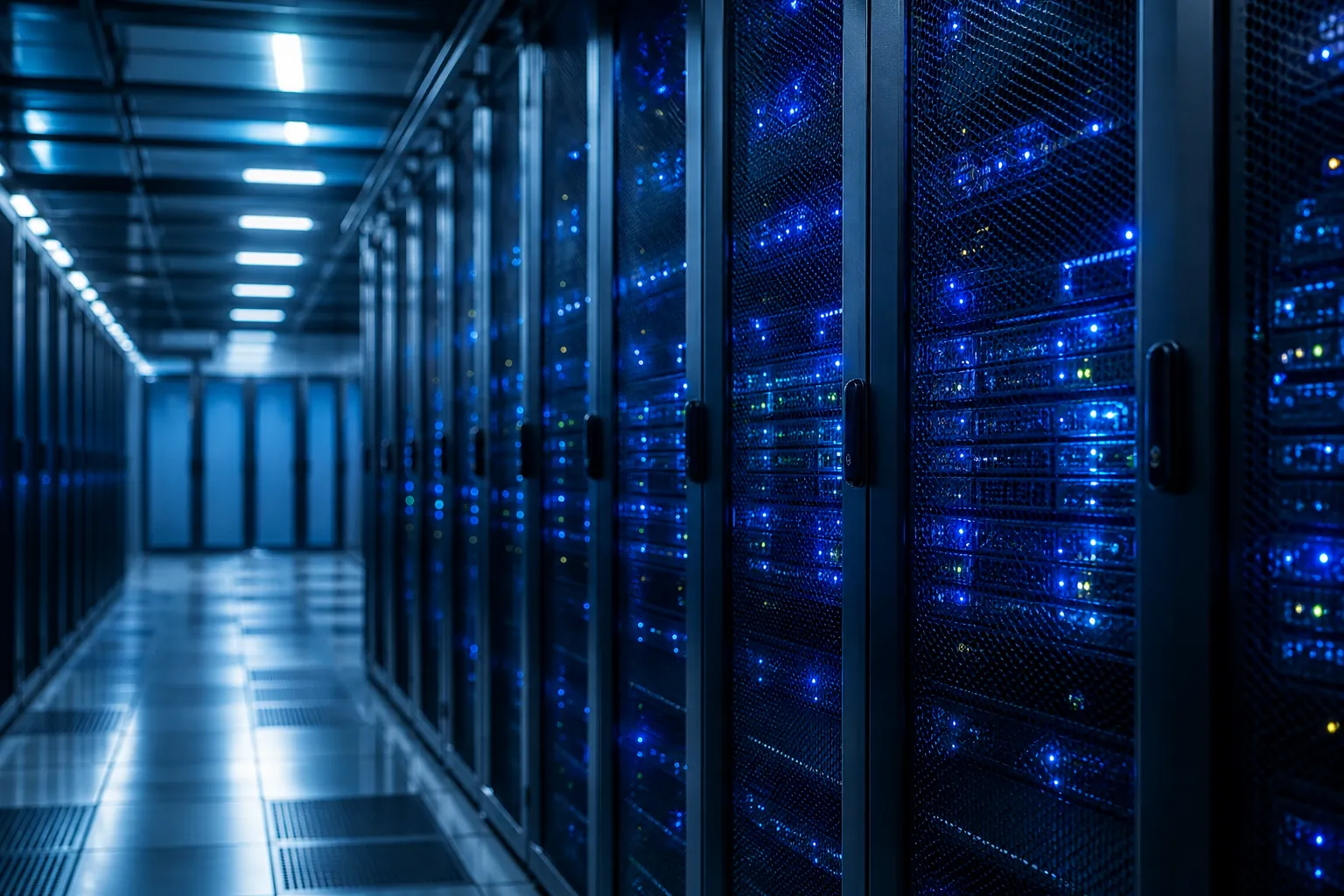 Modern data center servers representing the lakehouse decision